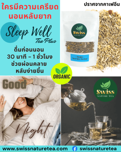 "Sleep Well Tea Plus" ชาออร์แกนิค - Image 2